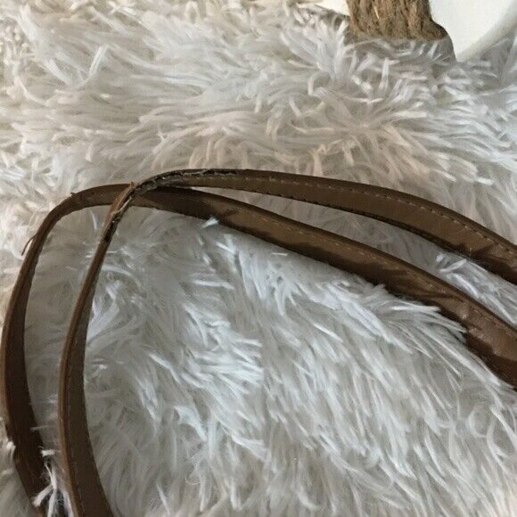 Nine West Purse Green Glossy Finish Double Handle Shoulder Bag - Picture 7 of 8